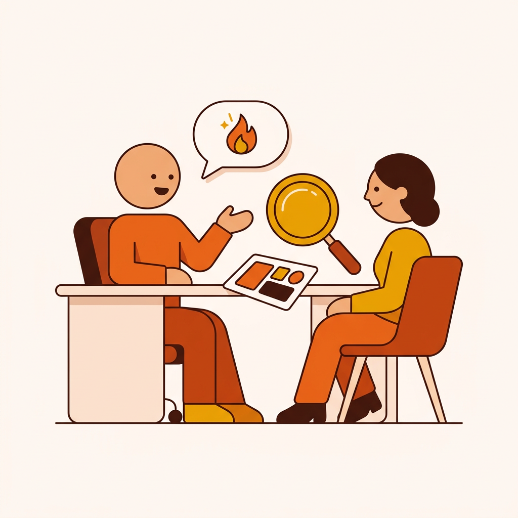 Ilustrasi Spark Session: konsultasi diagnosis brand gratis 45 menit